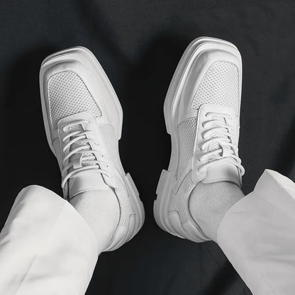 Men's Leather Derby Shoes