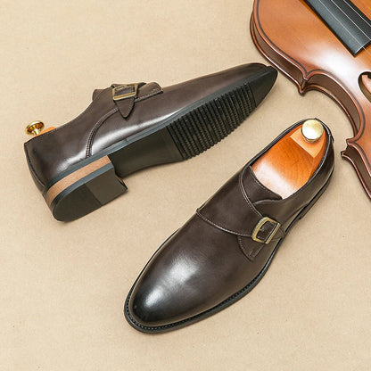 Genuine Brown Leather Shoes