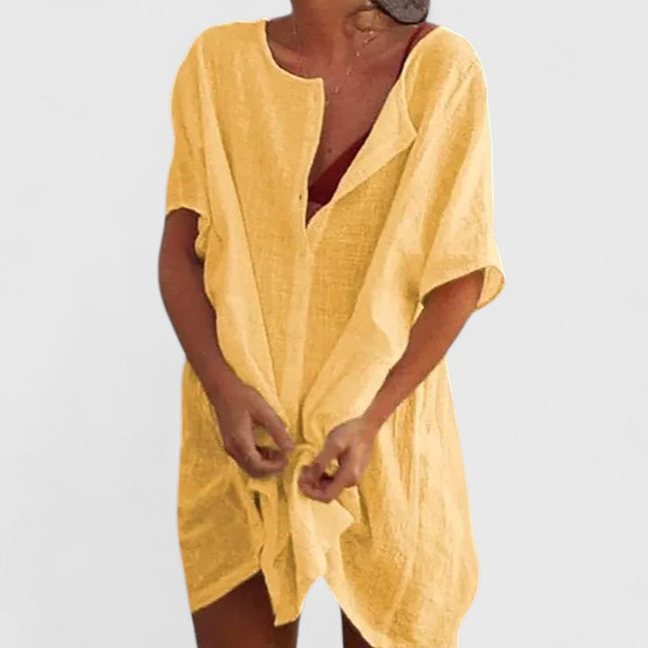 Relaxed Fit Beach Cover Up Short Pants