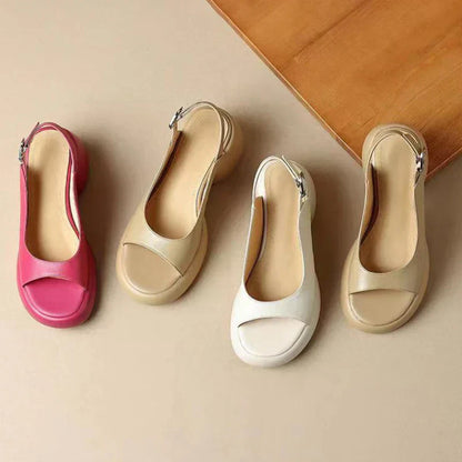 Comfortable Women's Low Heel Summer Sandals