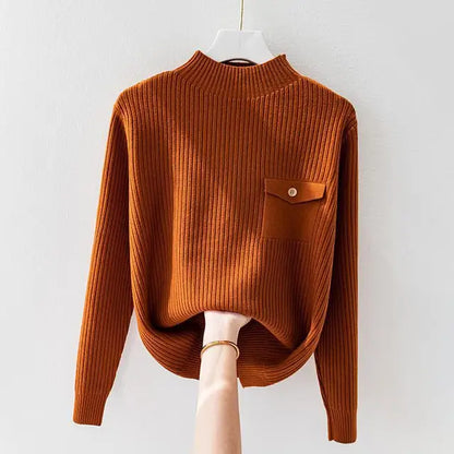 Elegant Women's Knit Pullover