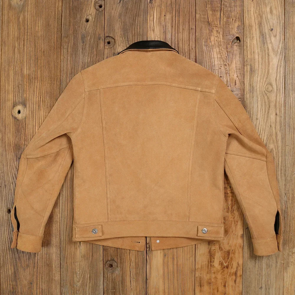 Soft Suede Leather Jacket