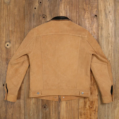 Soft Suede Leather Jacket