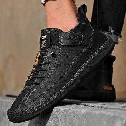 Men's Walking Sneakers Moc Stitching Durable Outsole