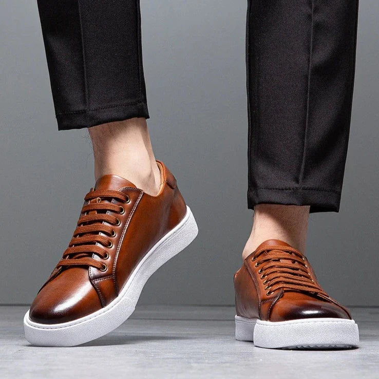 Authentic Real Leather Running Shoe