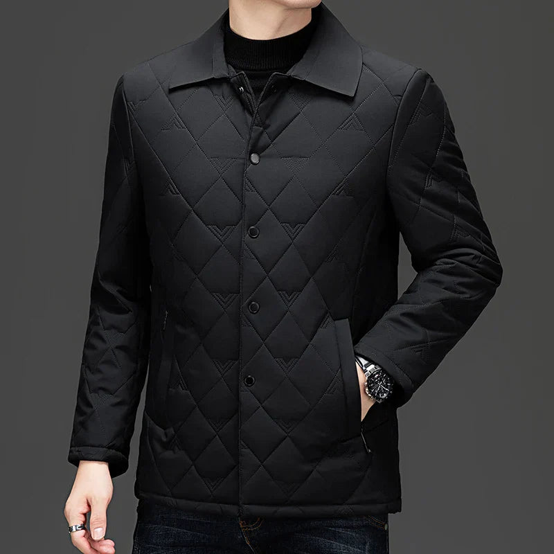 Tomston Mens Diamond Quilted Jacket