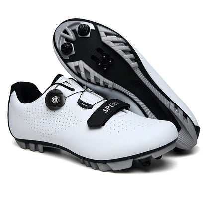 Comfortable Cycling Bike Shoes Clipless Breathable Road Sneakers