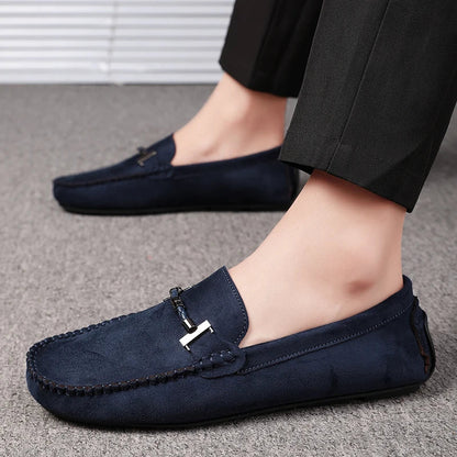 Luxurious Leather Slip On Shoes