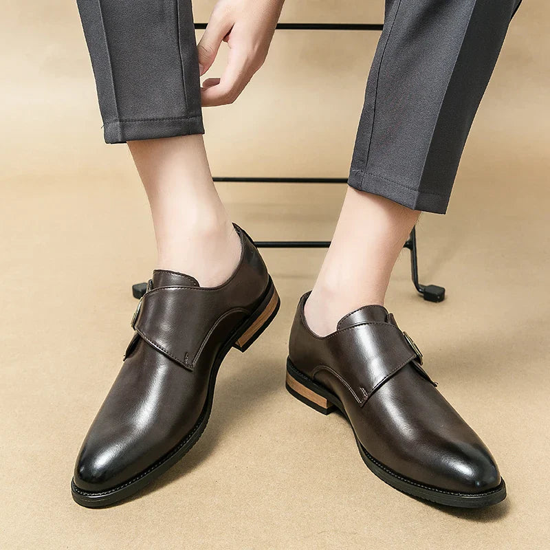 Genuine Brown Leather Shoes