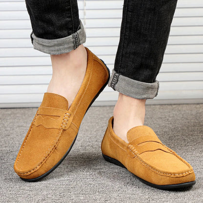 Luxury Soft Suede Slip On Shoes