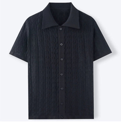 Men's Knit Polo T-Shirt