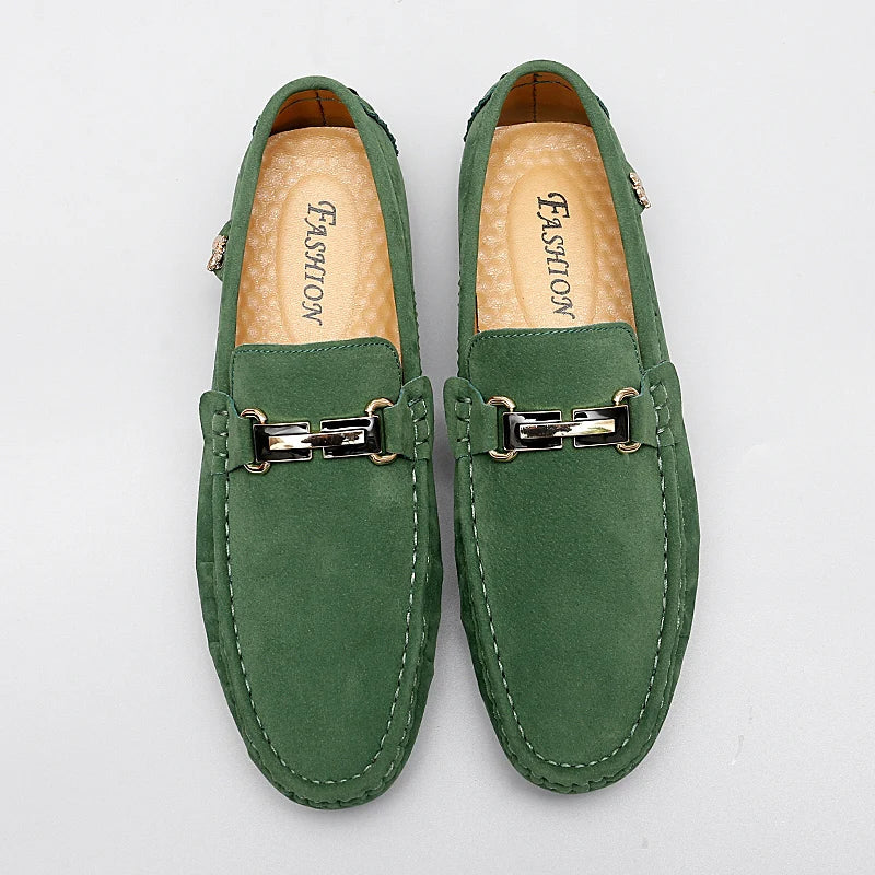 Luxury Soft Suede Slip On Loafers