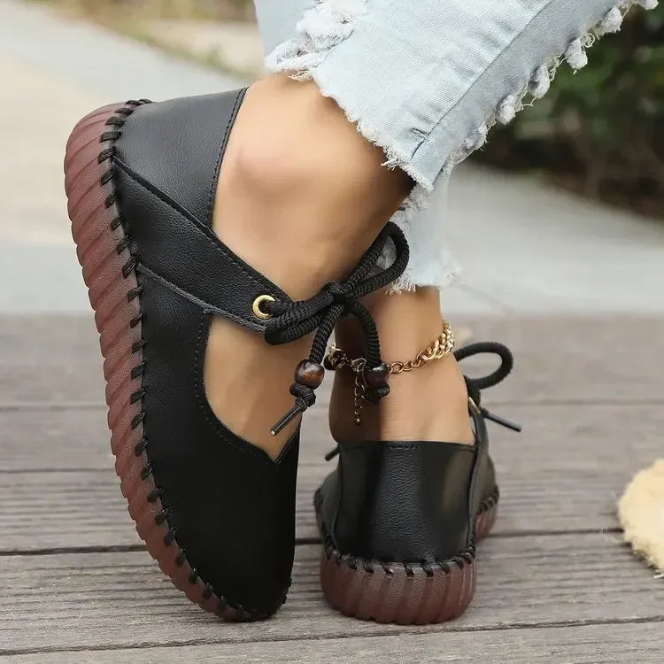 Comfortable Women's Lace-Up Sneakers