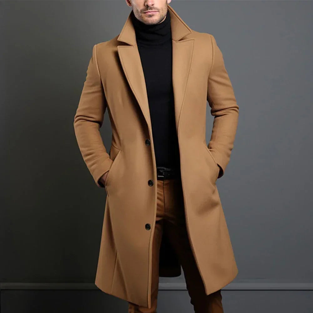 Timeless Long Overcoat - VibreMode