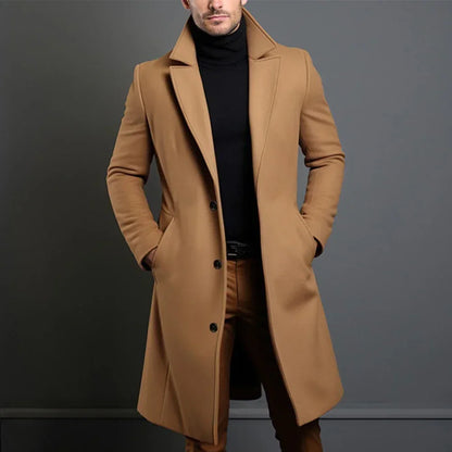 Timeless Long Overcoat - VibreMode
