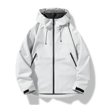 Men's Lightweight Spring Hoodie Jacket - VibreMode