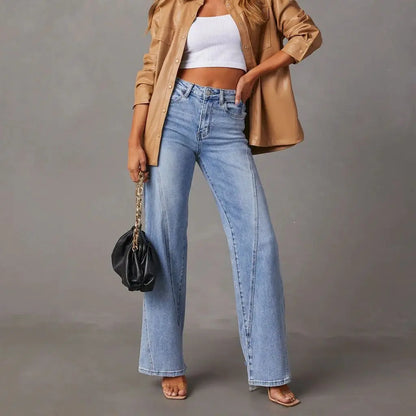 Comfortable Loose Fit Women's Jeans