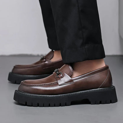 Men's Leather Dress Loafers
