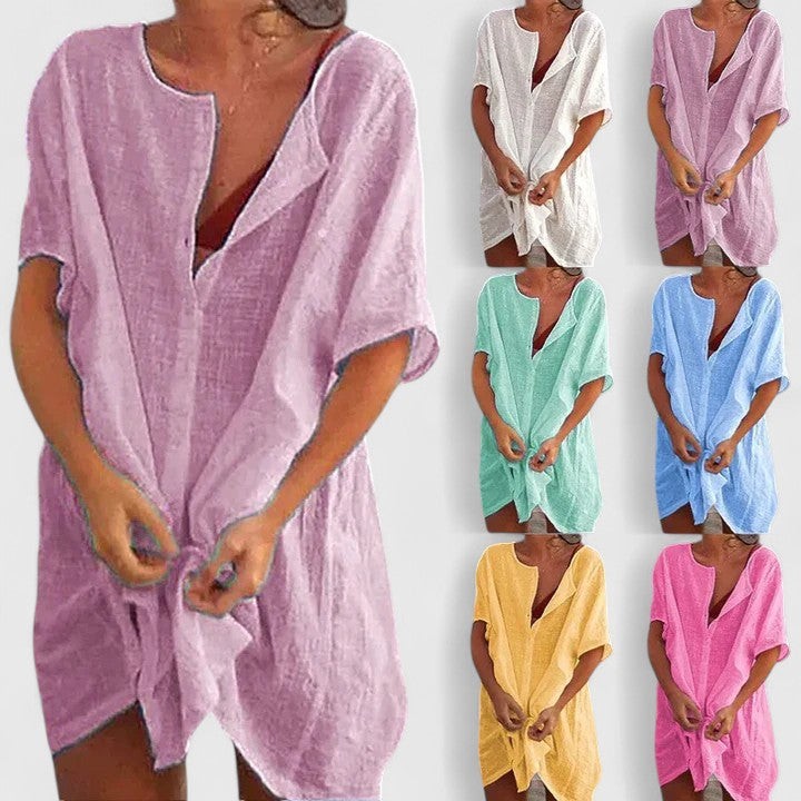 Relaxed Fit Beach Cover Up Short Pants