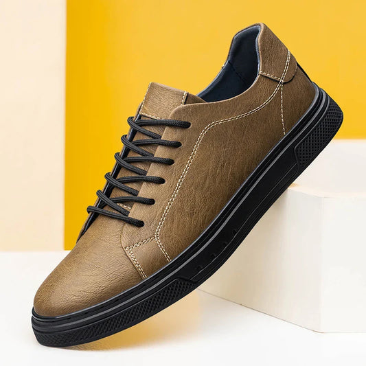 Authentic Real Leather Sport Shoes - VibreMode