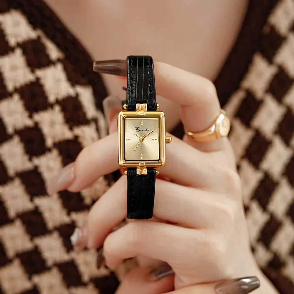 Stylish Genuine Leather Watch - VibreMode