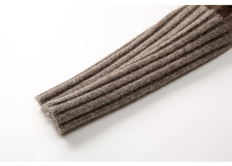 Women's Cable Knit Sweater Dress