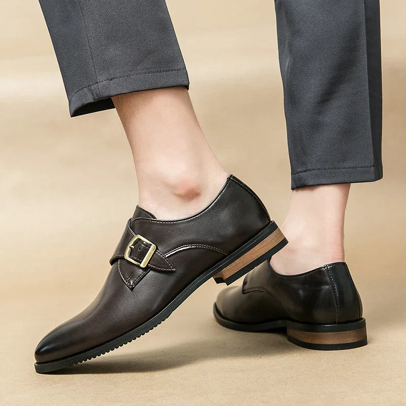 Genuine Brown Leather Shoes