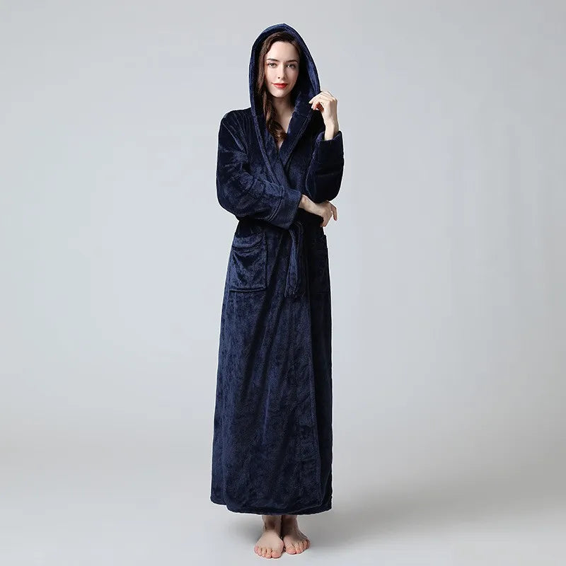 Lunara Women's Fleece Lounge Robe