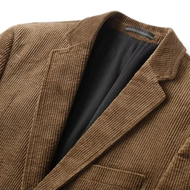 Rugged Textured Men's Blazer