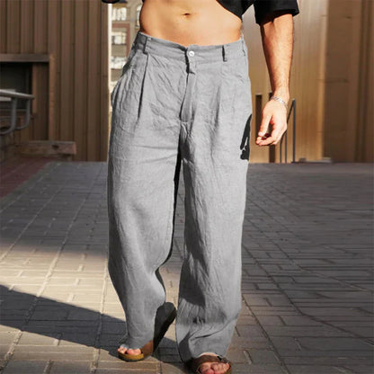 Men's Wide Leg Trousers