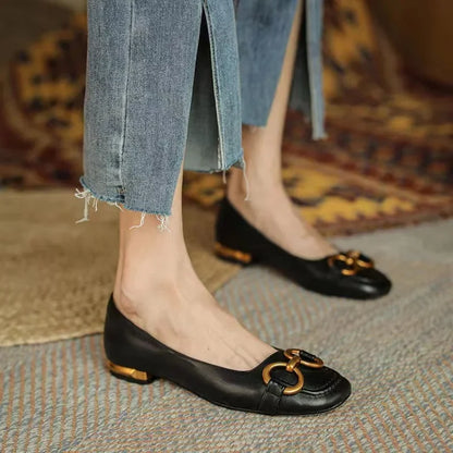 Comfortable Low Heel Padded Sandals for Women