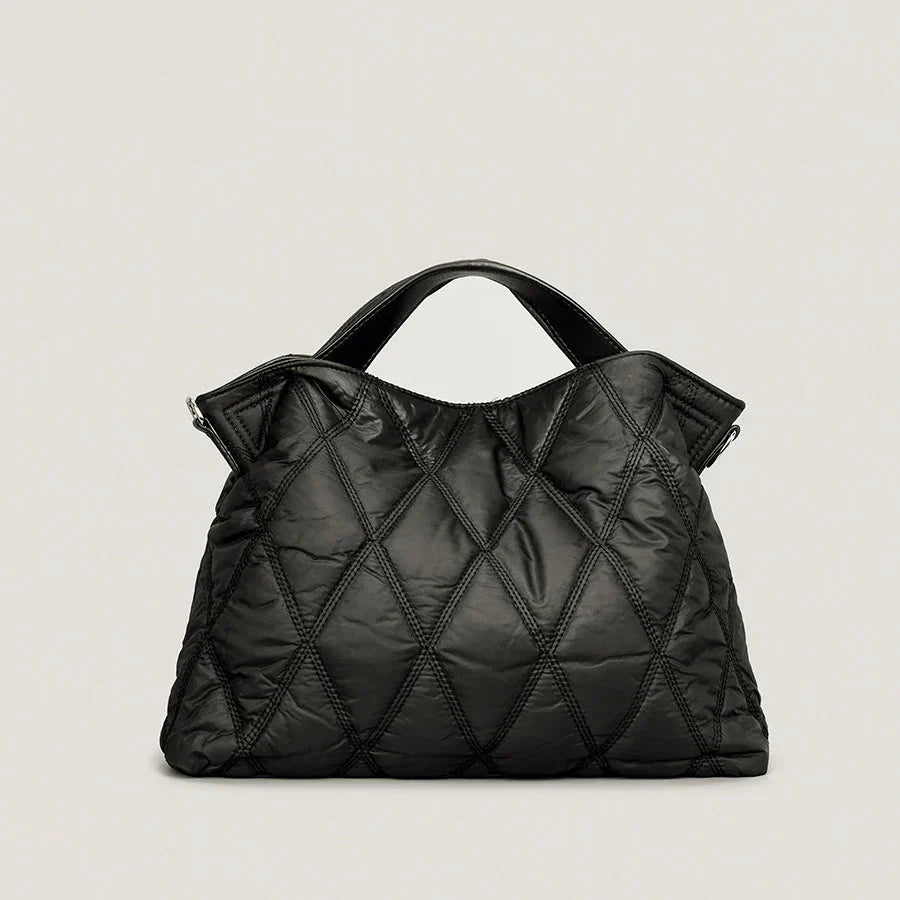 Women's Quilted Slouchy Tote Bag Everyday - VibreMode