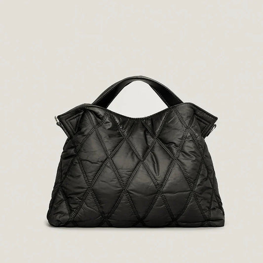 Women's Quilted Slouchy Tote Bag Everyday - VibreMode