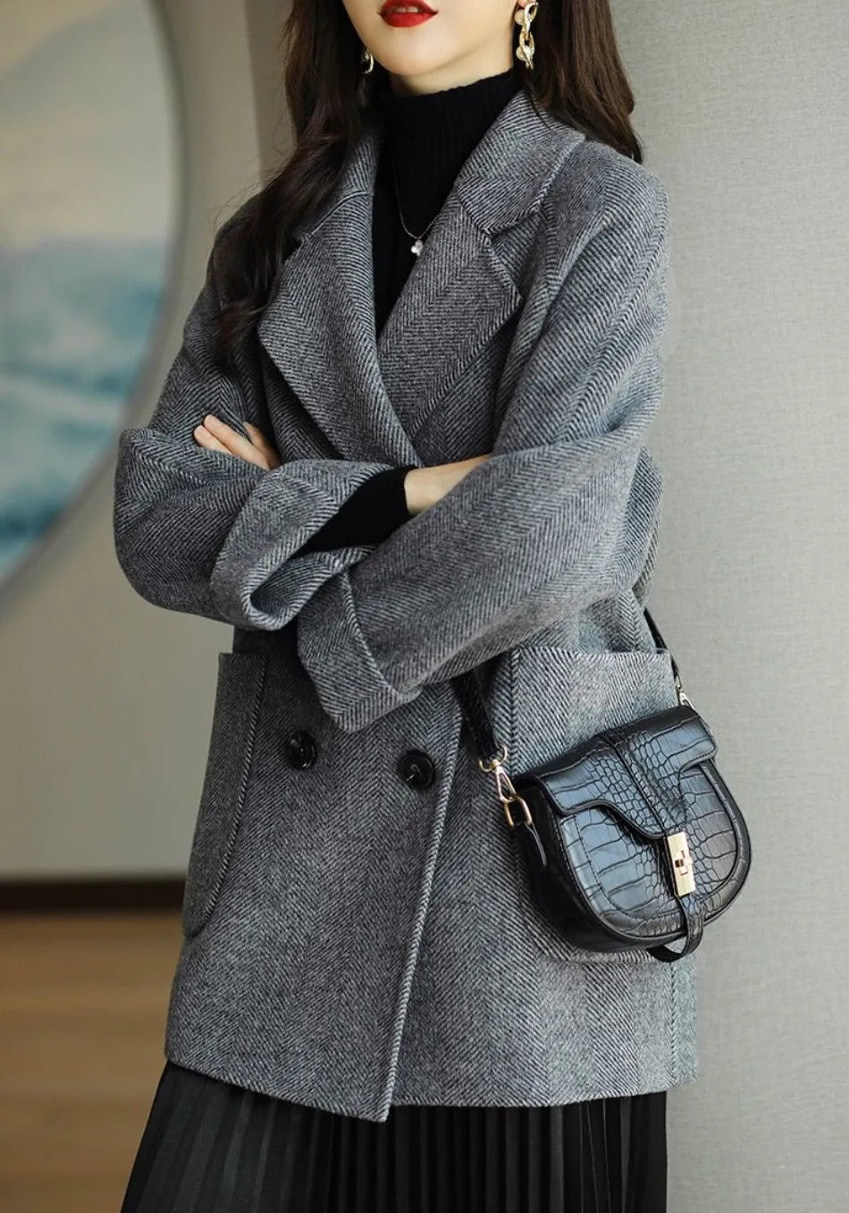 Classic Women's Long Coat