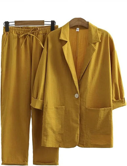 Linen Matching Set