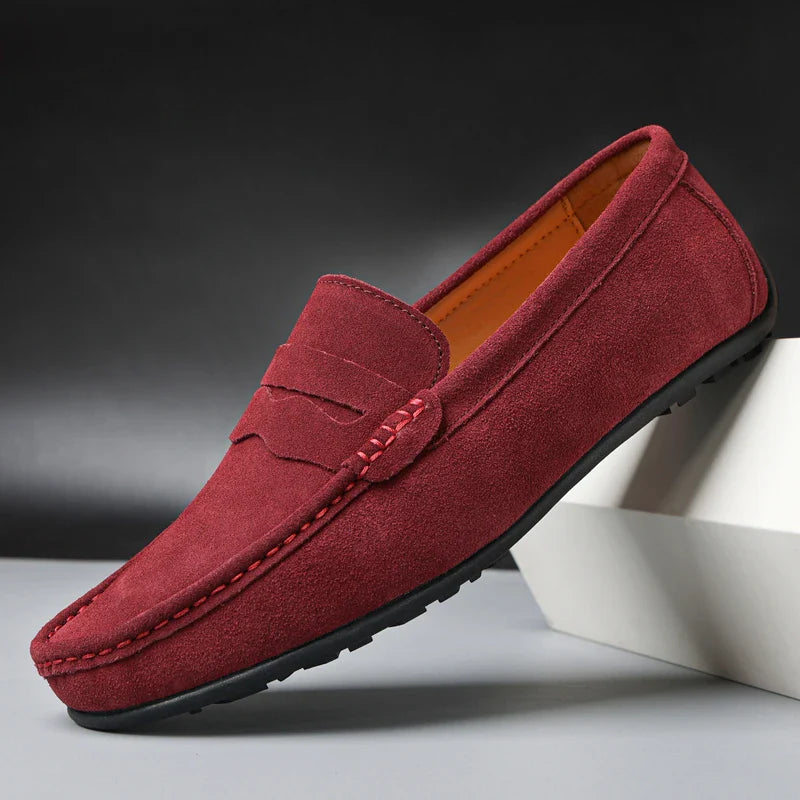 Luxury Soft Suede Slip On Shoes