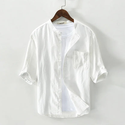 Men's Cotton Half Sleeve Shirt