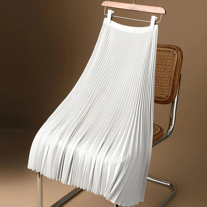 Women's Pleated A-Line Skirt