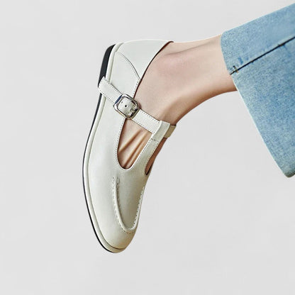 Women's Mary Jane T-Strap Shoes Rounded Toe