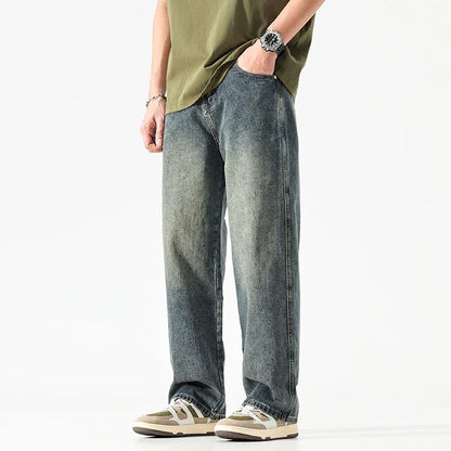 Classic Blue Straight Jeans - VibreMode