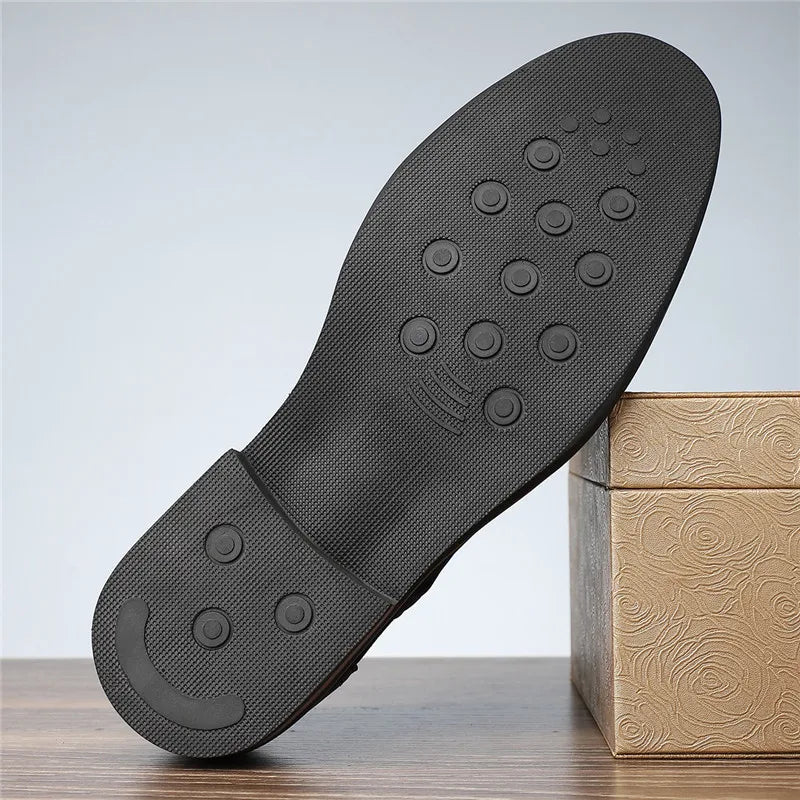 Authentic Leather Oxford Shoes