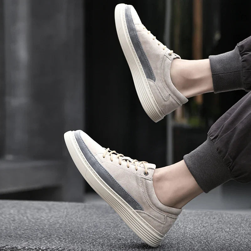 Military Green Suede Shoes