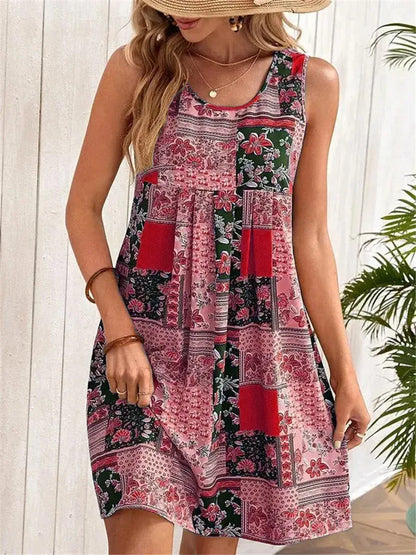 Women's Strapless Fit Flare Dress - VibreMode