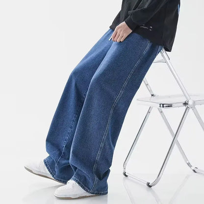 Comfortable Dark Wash Jeans - VibreMode
