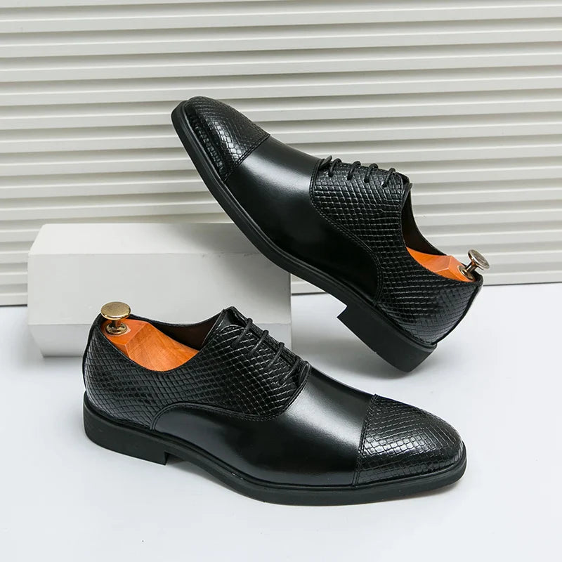 Authentic Luxury Leather Brogue Shoes