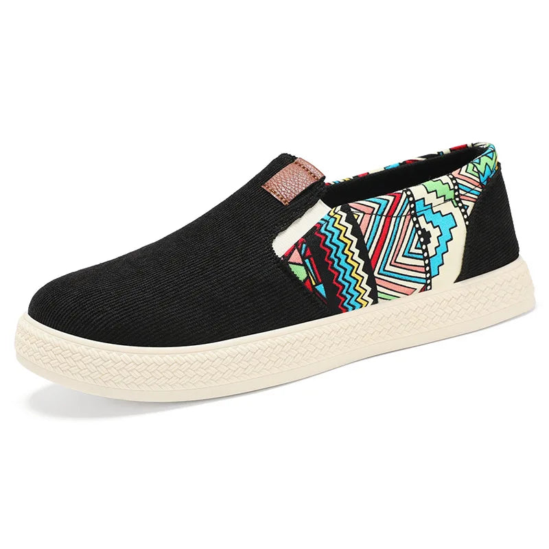 Men's Canvas Slip On Loafers