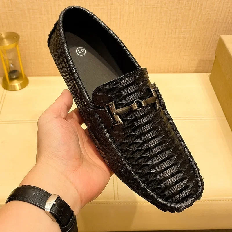 Classic Genuine Leather Slip Ons