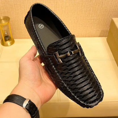 Classic Genuine Leather Slip Ons