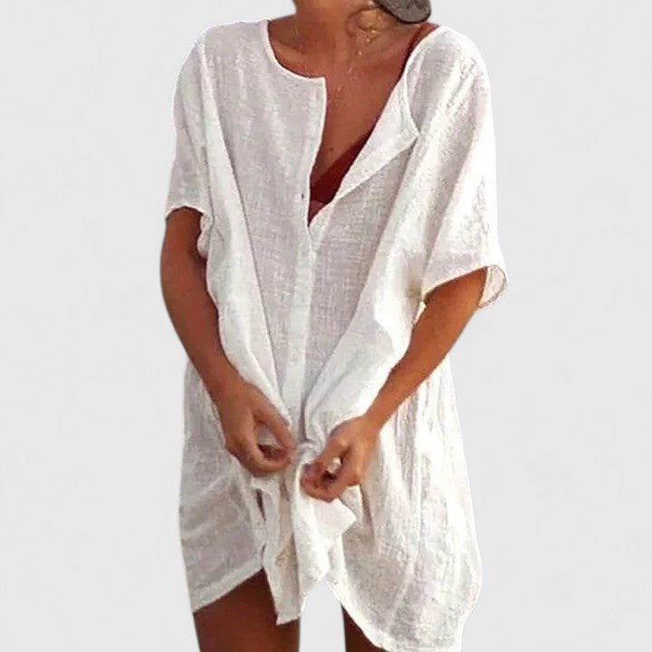Relaxed Fit Beach Cover Up Short Pants