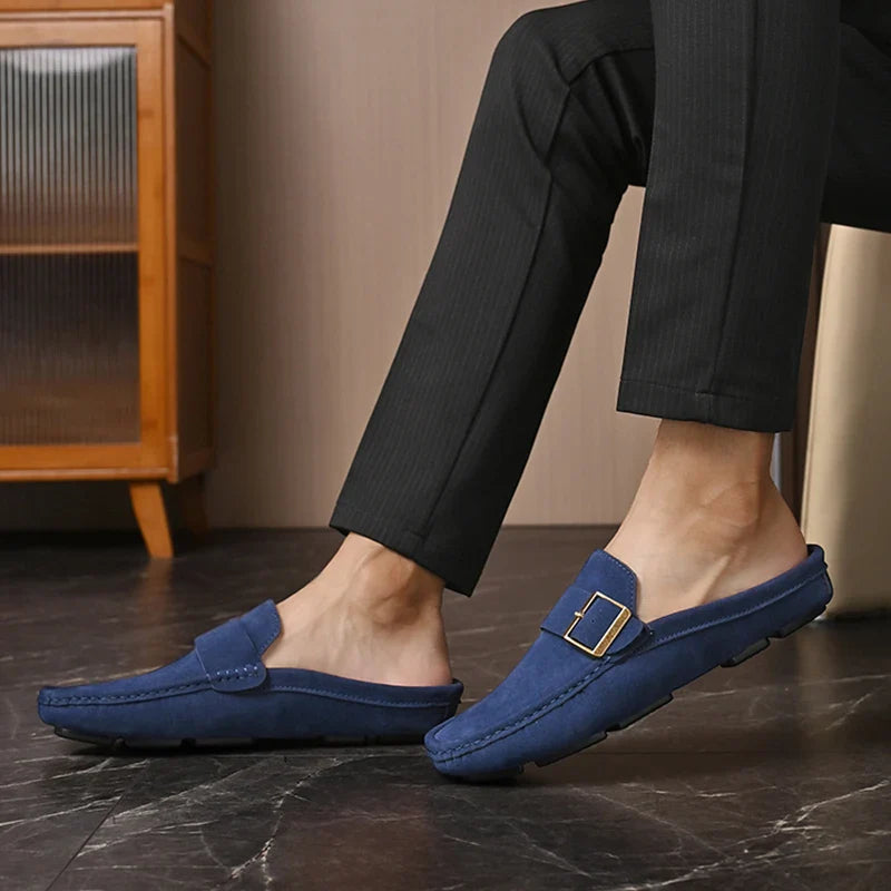 Luxurious Velvet Slip On Shoes